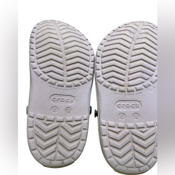 Crocs Kids' Crocband Clog - Lavender/Neon Purple - Size 12.  BACK STRAP MISSING - Picture 6 of 6